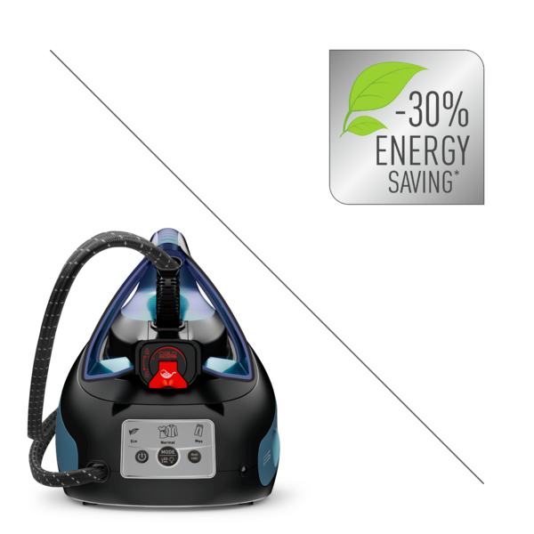 Tefal Express Power Steam Generator SV8155 400g Steam Boost, Silent Pump Technology, Easy-Carry, Flawless Glide
