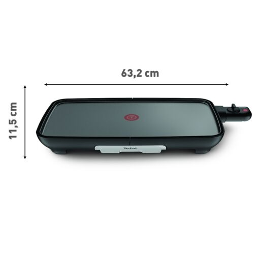 Tefal Plancha Compact Grill CB5038 - Adjustable Temperature, Non-stick Pan, XL surface