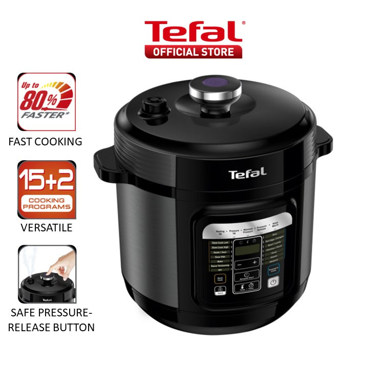 Tefal Home Chef Smart Electric Pressure Cooker 6L CY601