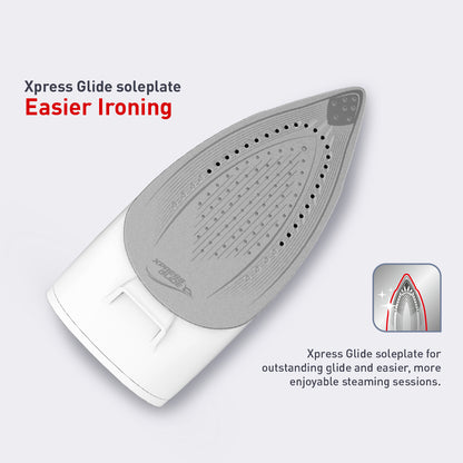Tefal Express Easy Steam Station Steam Generator 1.4L 2200W SV6116  270g Steam Boost, Smart Technology, Compact, Flawless Glide
