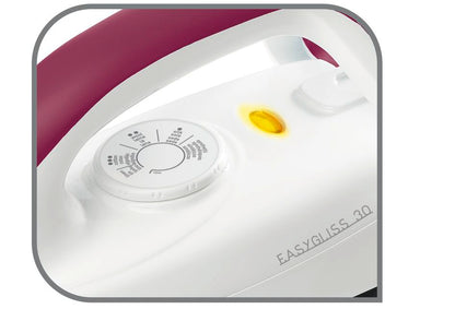 Tefal Durilium Technology Soleplate Easygliss Dry Iron 1.8m 1200W FS4030  Precise Temperature, XL Cord, Indicator Light, Fastest glide