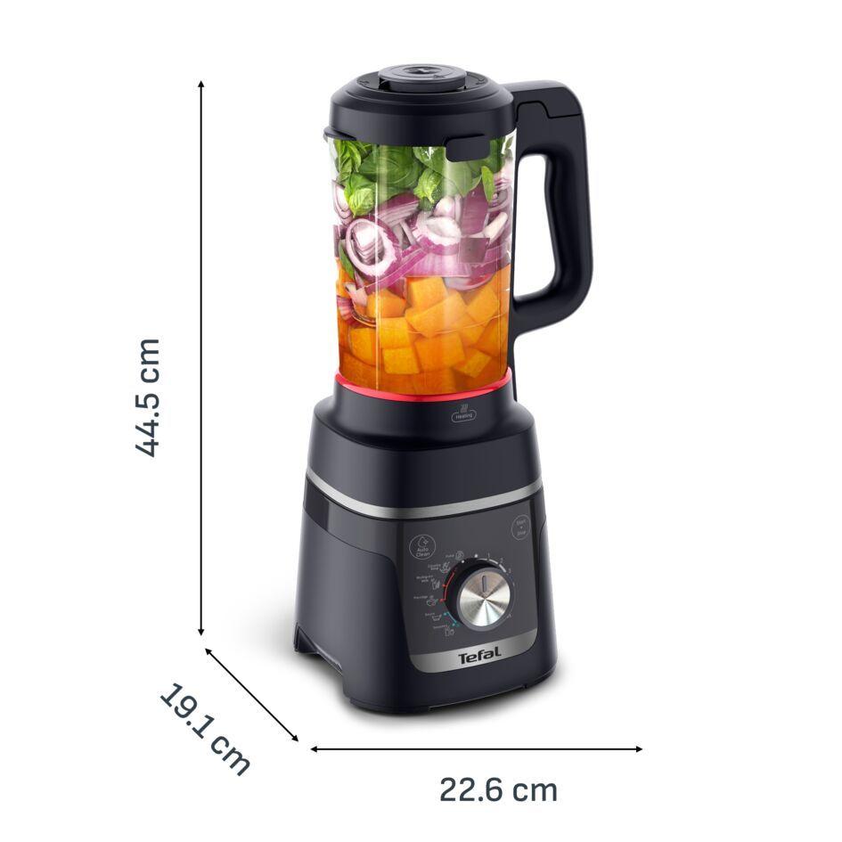 Tefal Blendforce Cook BL57T - 1000W Power, 6 Stainless Steel Removable Blades, 6 Culinary Programs
