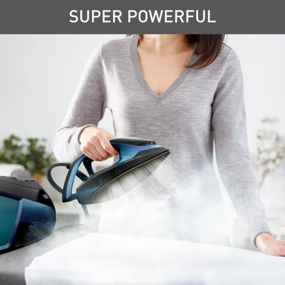 Tefal Express Power Steam Generator SV8155  400g Steam Boost, Silent Pump Technology, Easy-Carry, Flawless Glide