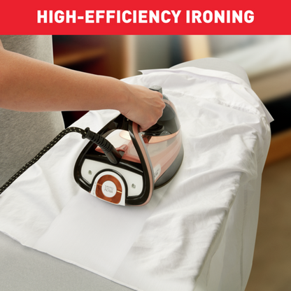 Tefal Ultimate Pure Steam Iron 3000W 350ml FV9845  260g Steam Boost, Time-Saving, Fast Heat Up, Easy-to-Use