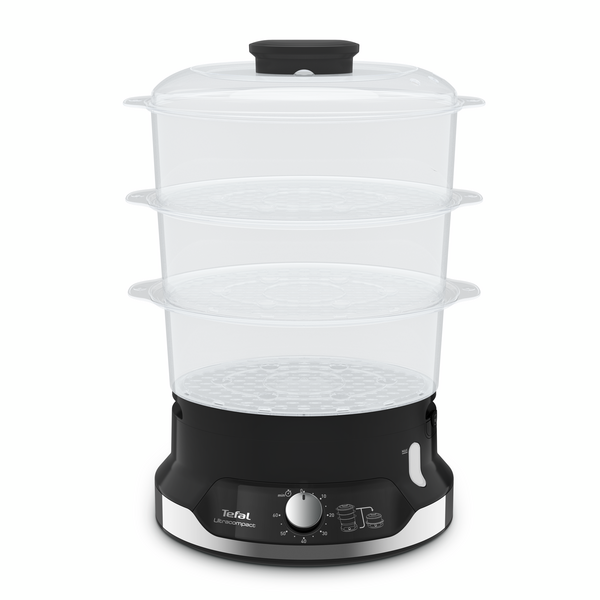 Tefal Ultracompact Steamer Practical Capacity 3 Tier 9L VC2048