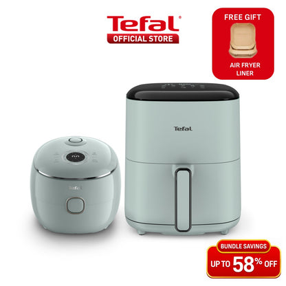 (NEW) Tefal Easy Fry POP 5L Air Fryer EY245 - 10 Programs, Mode Option, Adjustable Temperature, Touch Panel, Dishwasher-safe