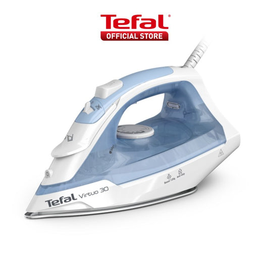 Tefal Virtuo 30 Steam Iron FV2C41 – Quick & Easy, Powerful 2000 Watts, Steam Boost 120g/min