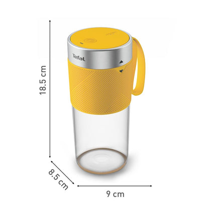Tefal LightMix on the Go Personal Blender BL1C0230 - BPA-free 300ml Tritan Jar, 50W, Portable, Safety Lock, Dishwasher