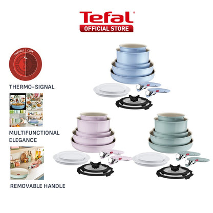 Tefal Ingenio Serenity 11pc Cookware Set