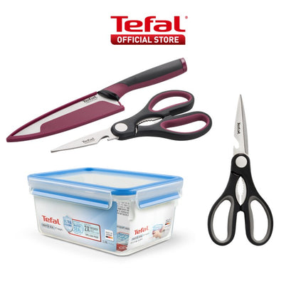 Tefal Comfort 2pcs Set Chef Knife 15cm + Scissors 21cm K250S2