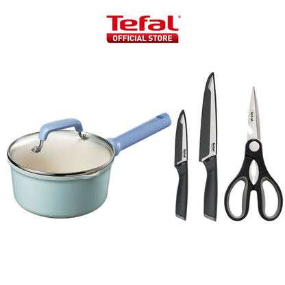 Tefal Elipso Saucepan 18cm w/Lid G62023  / Stew Pot 20cm w/Lid G62044