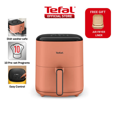 (NEW) Tefal Easy Fry POP 5L Air Fryer EY245 - 10 Programs, Mode Option, Adjustable Temperature, Touch Panel, Dishwasher-safe