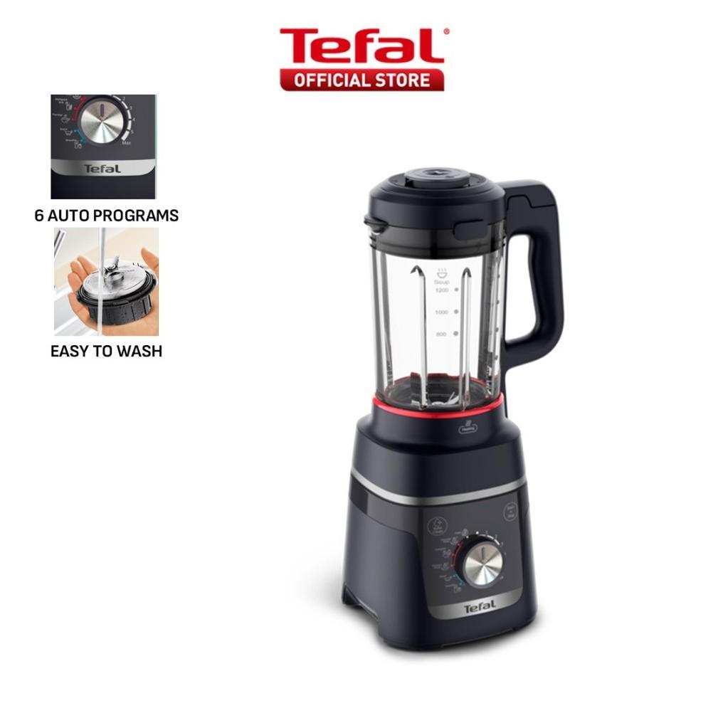 Tefal Blendforce Cook BL57T - 1000W Power, 6 Stainless Steel Removable Blades, 6 Culinary Programs