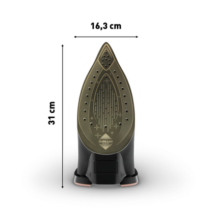 Tefal Ultimate Pure Steam Iron 3000W 350ml FV9845  260g Steam Boost, Time-Saving, Fast Heat Up, Easy-to-Use