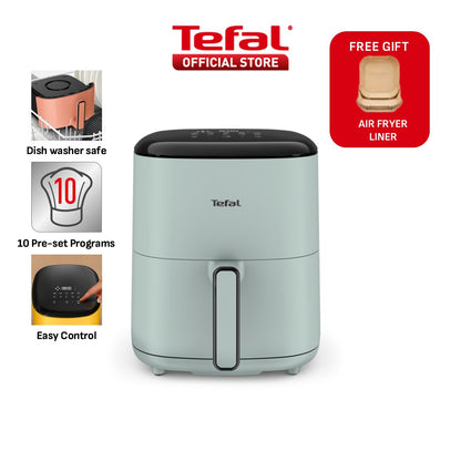 (NEW) Tefal Easy Fry POP 5L Air Fryer EY245 - 10 Programs, Mode Option, Adjustable Temperature, Touch Panel, Dishwasher-safe