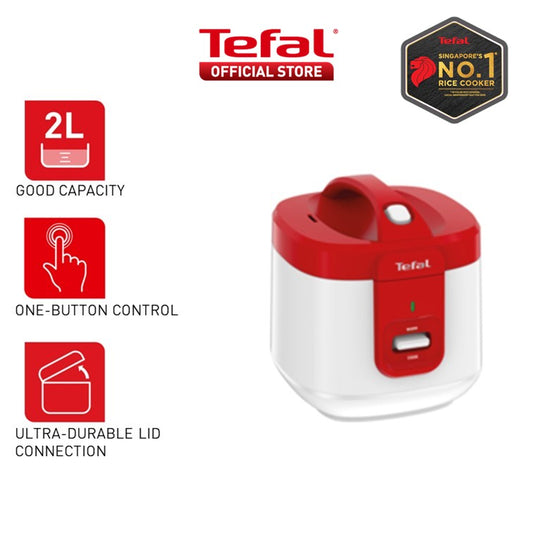 Tefal Everforce Mechanical Rice Cooker 2L RK3625  4-Layer, Ultra-Durable, Easy Storage, Lid-Heating Technology, 11 Cups