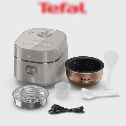 (NEW) Tefal Mini Far Infrared Induction Heater Rice Cooker RK887 - 1L Capacity, 12 Cooking Modes, 2mm Non-Stick Pot
