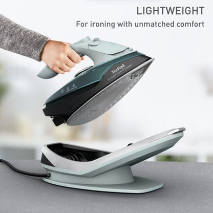 Tefal Freemove Power Cordless Steam Iron FV6672 ƒ?? Powerful 2600W, Lightweight, Smart Auto-Off, Anti-Drip, Anti-Scale