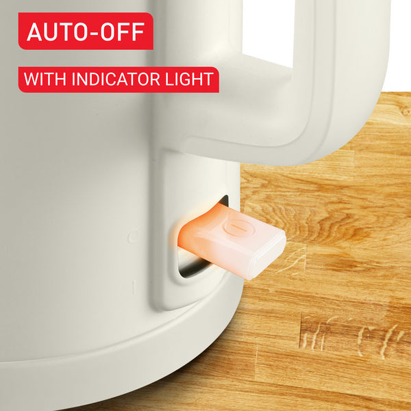 Tefal Thermo Protect 1.5L Kettle ƒ?? Safe to Touch, 1500W Fast Heating, Easy to Use, Auto-off, 360 Rotation KO140A/KO1408