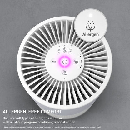 Tefal Pure Air Compact Air Purifier PT2220 ƒ?? Compact Lightweight,3 Automatic Mode, HEPA Allergy+ filtration