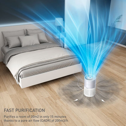 Tefal Pure Air Compact Air Purifier PT2220 ƒ?? Compact Lightweight,3 Automatic Mode, HEPA Allergy+ filtration