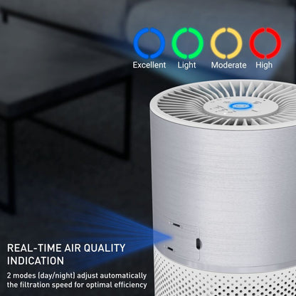 Tefal Pure Air Compact Air Purifier PT2220 ƒ?? Compact Lightweight,3 Automatic Mode, HEPA Allergy+ filtration