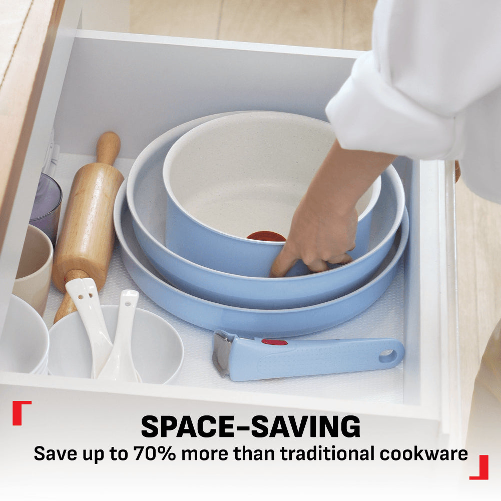 Tefal Ingenio Serenity 11pc Cookware Set
