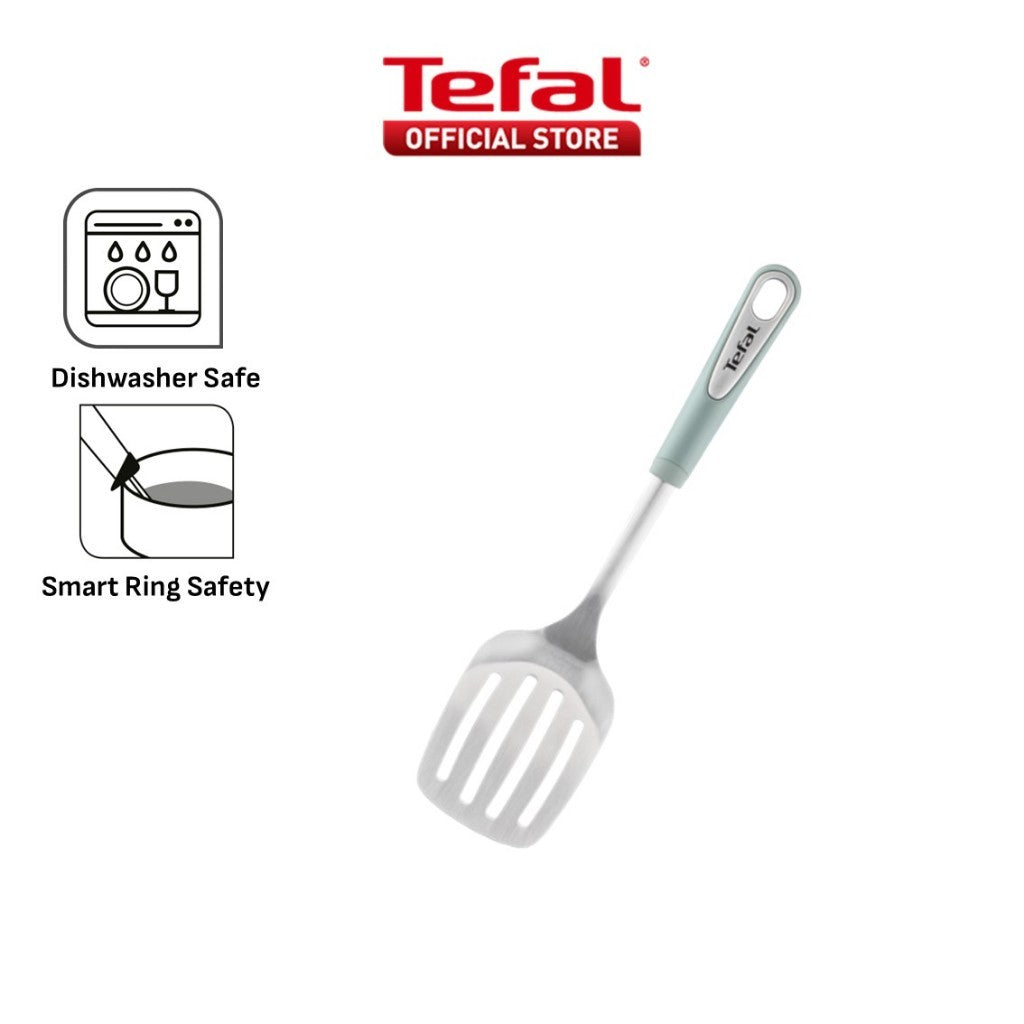 Tefal Ingenio Stainless Steel Kitchen Tools - Ladle , Slotted Turner , Whisk