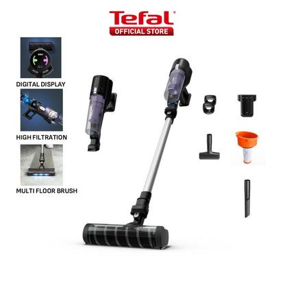 Tefal Xpert 5.80 Handstick Vacuum TY5A31 - 150W Power, 1.3KG Handheld Mode, 40 Mins Runtime