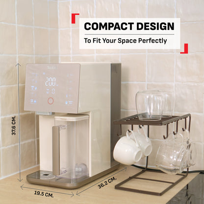 Tefal Pure Water Compact Water Dispenser BR453 / Filter XB143A - Child Lock, Instant Hot Water, Reverse Osmosis